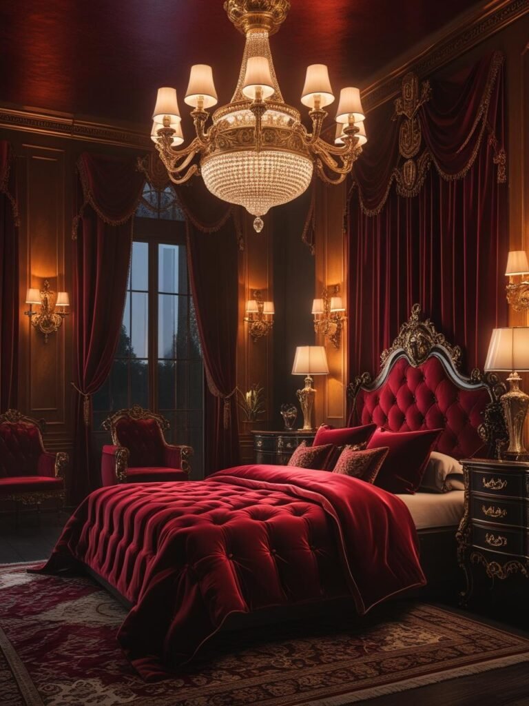 Layered Lighting bedroom
