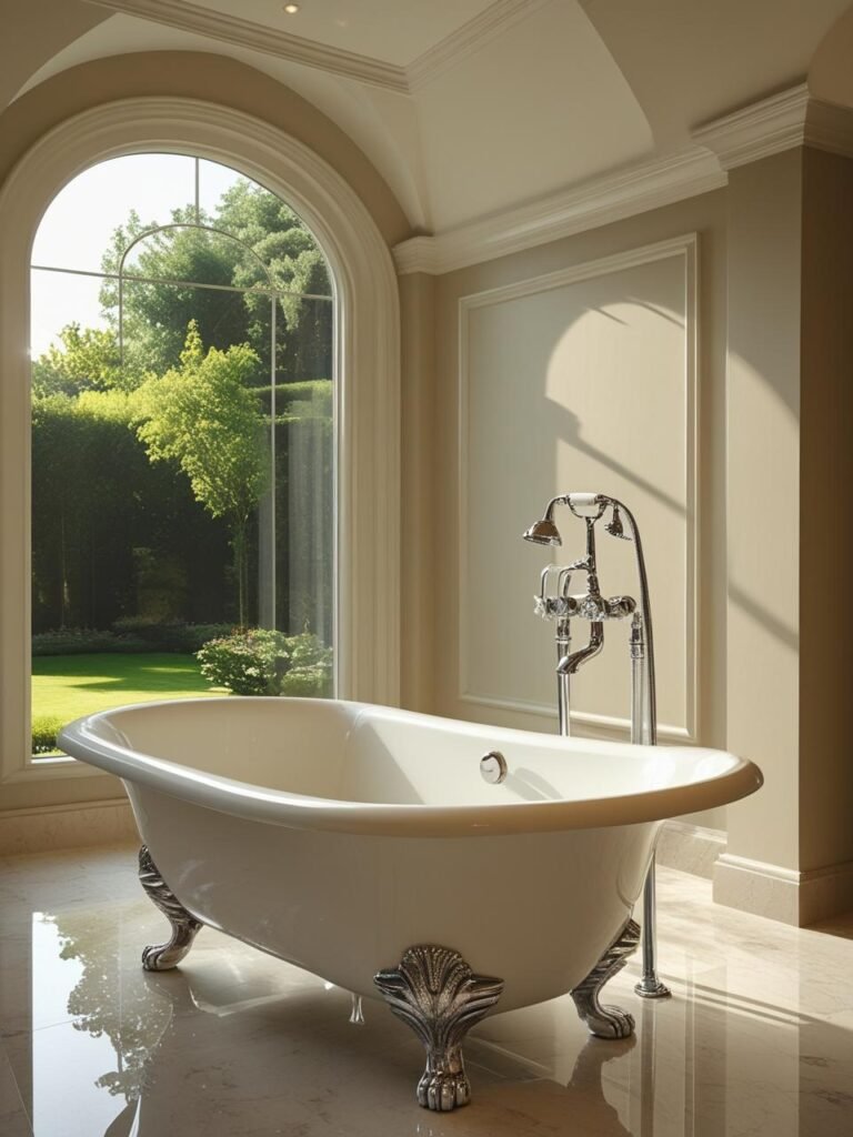 Freestanding Tub as a Centerpiece full bathroom