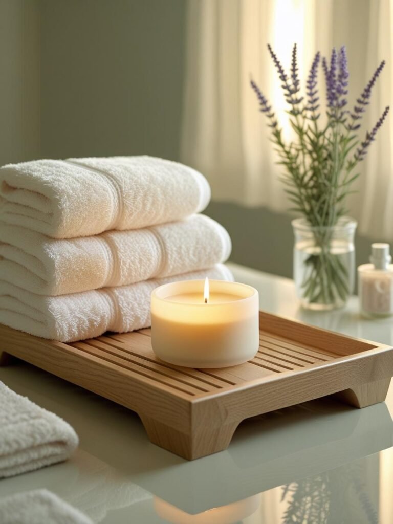 Spa-Inspired Accessories bathroom

