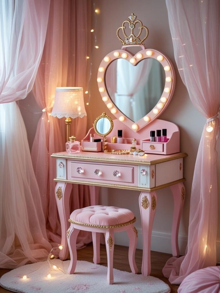  Mini Vanity Table