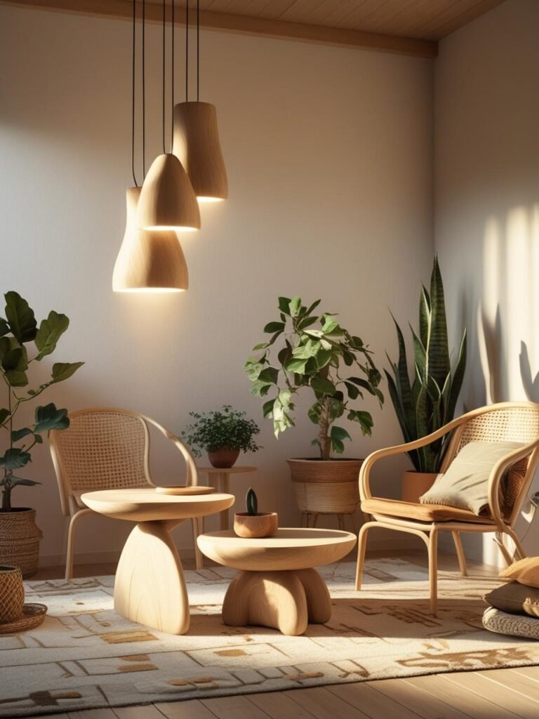 Scandi-Inspired Lighting
living room