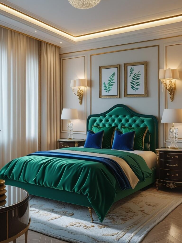  Bedside Gold Sconces