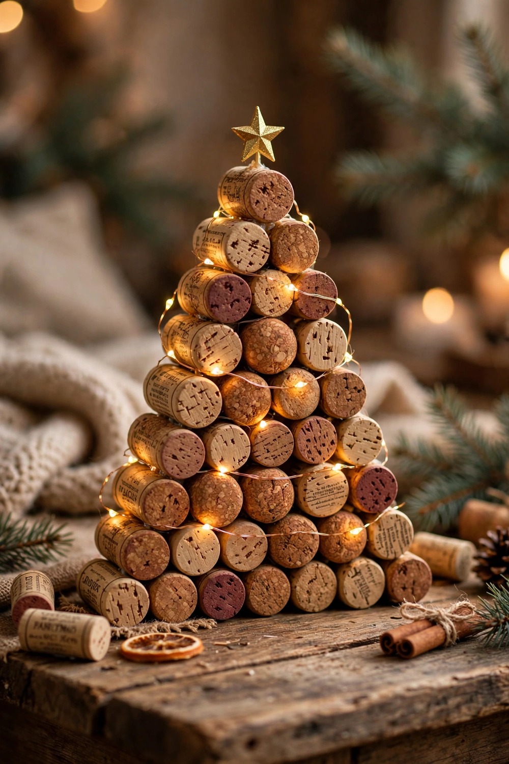 Wine Cork Christmas Tree