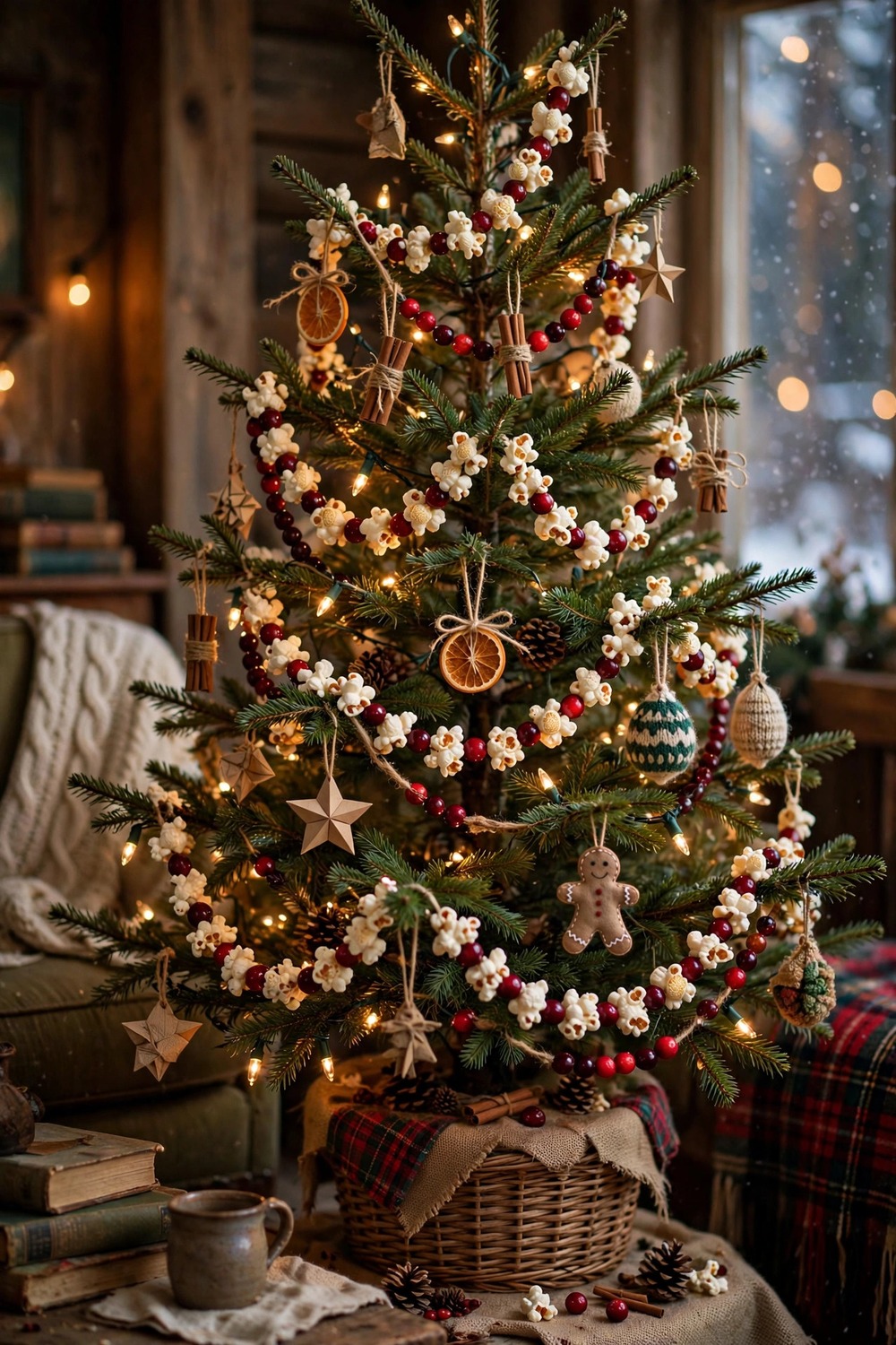 Old-Fashioned Popcorn Garland