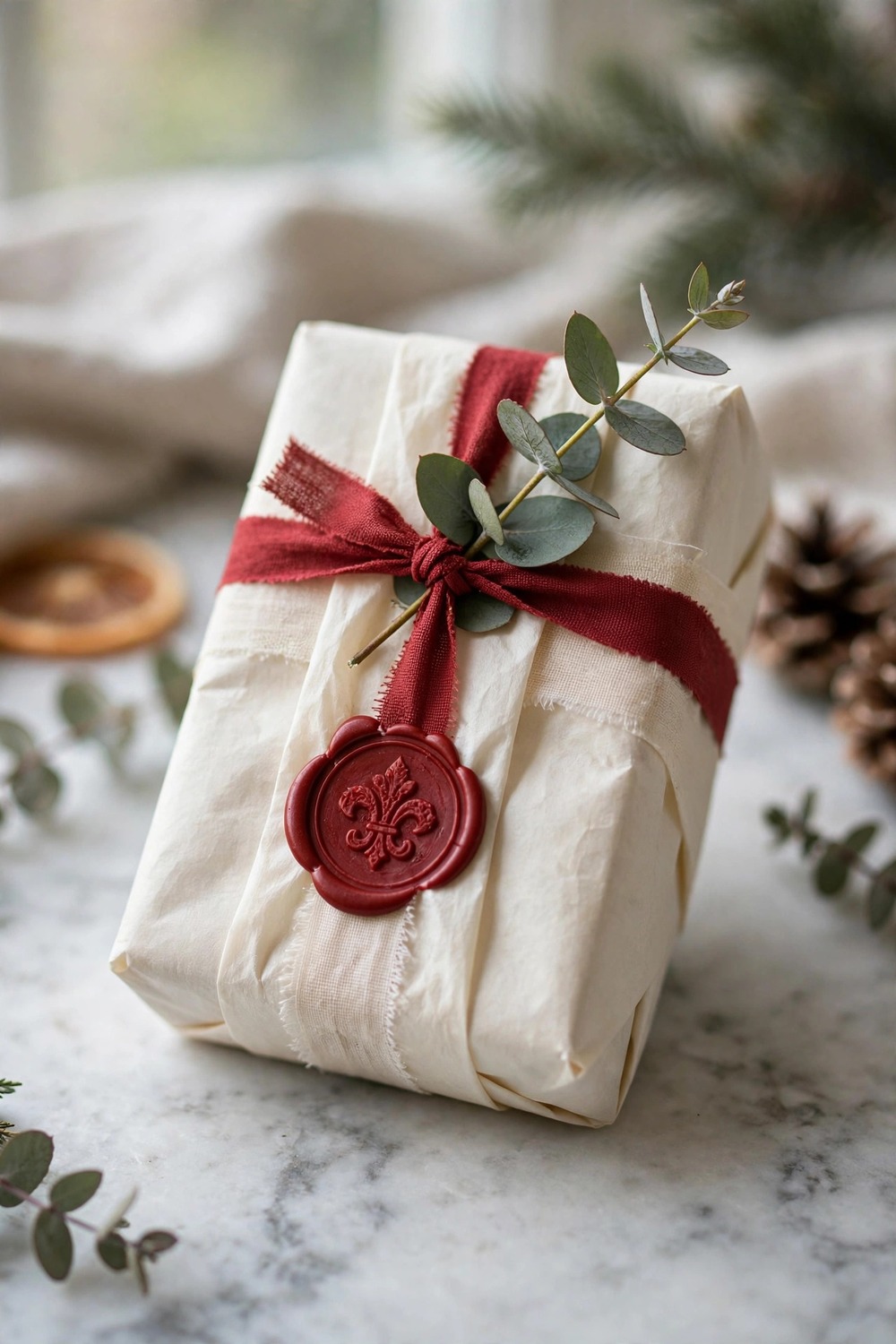 Wax Seal Gift Wrapping